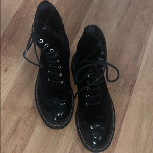 Lace up Boots Stradivarius